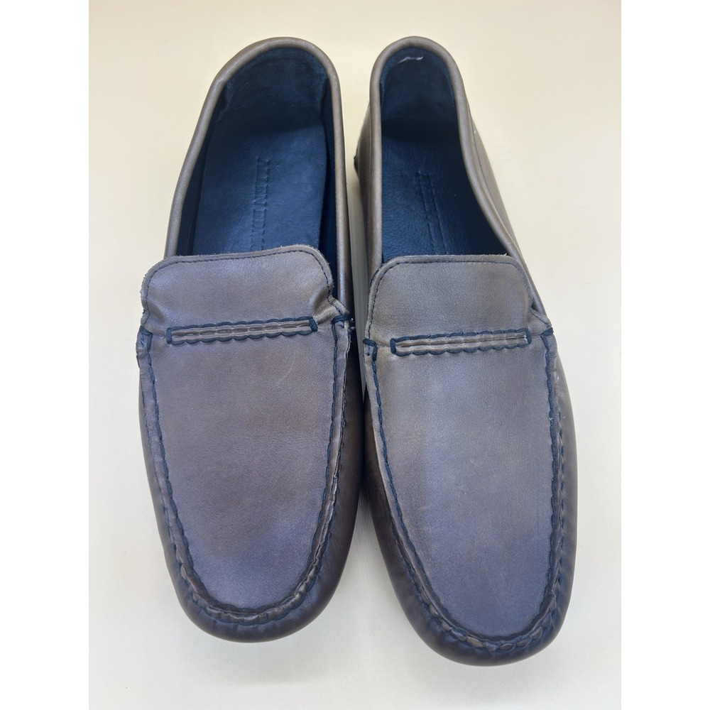 Allen Edmonds Super Sport Driver Loafers Mocha Brown Leather Mens Size 11 - Picture 3 of 9
